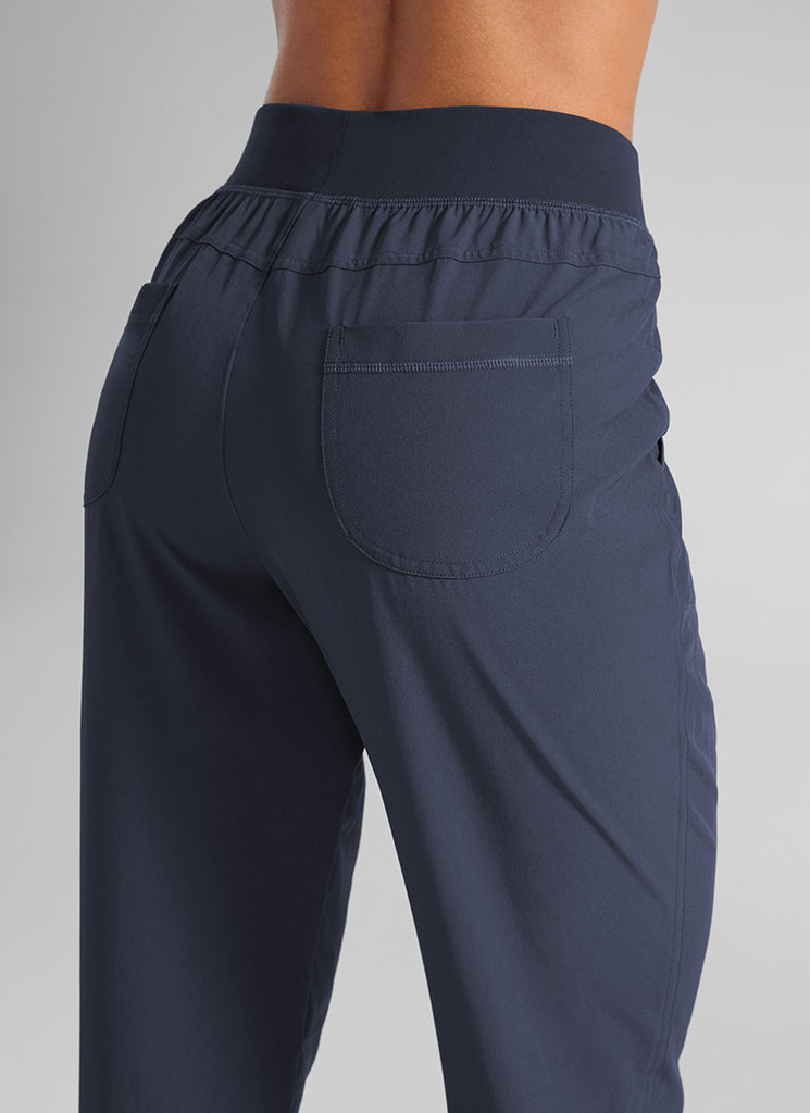 CRZ YOGA Women's Train Loose Fit Feathery-Fit Drawstring Jogger 28'' Navy