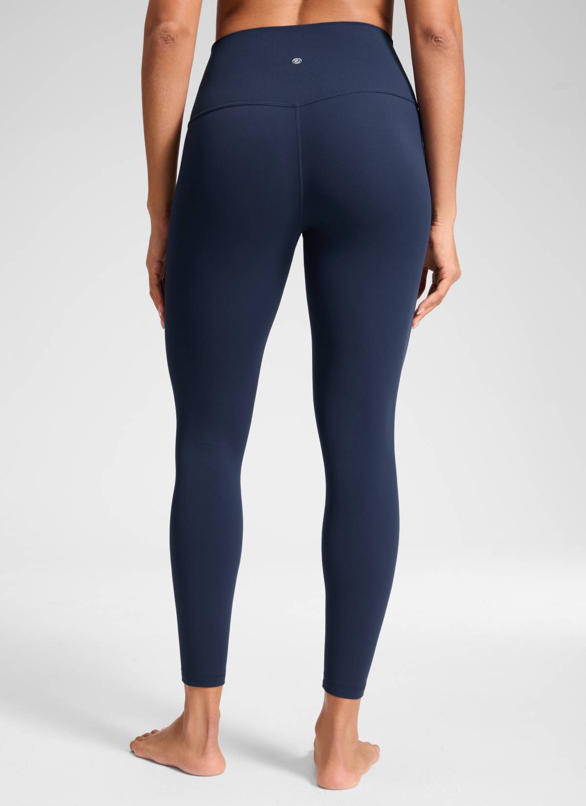 CRZ YOGA Women's Yoga Lounge High Rise Butterluxe Yoga Leggings 25'' Club Blue @model_info:Dany