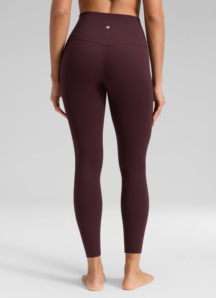 CRZ YOGA Women's Yoga Lounge High Rise Butterluxe Yoga Leggings 25'' Ripe Plum