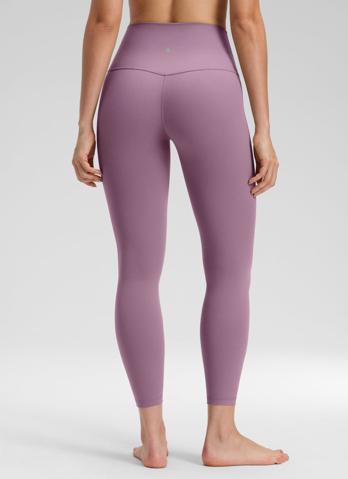 CRZ YOGA Women's Yoga Lounge High Rise Butterluxe Yoga Leggings 25'' Light Lavender @model_info:Bruna