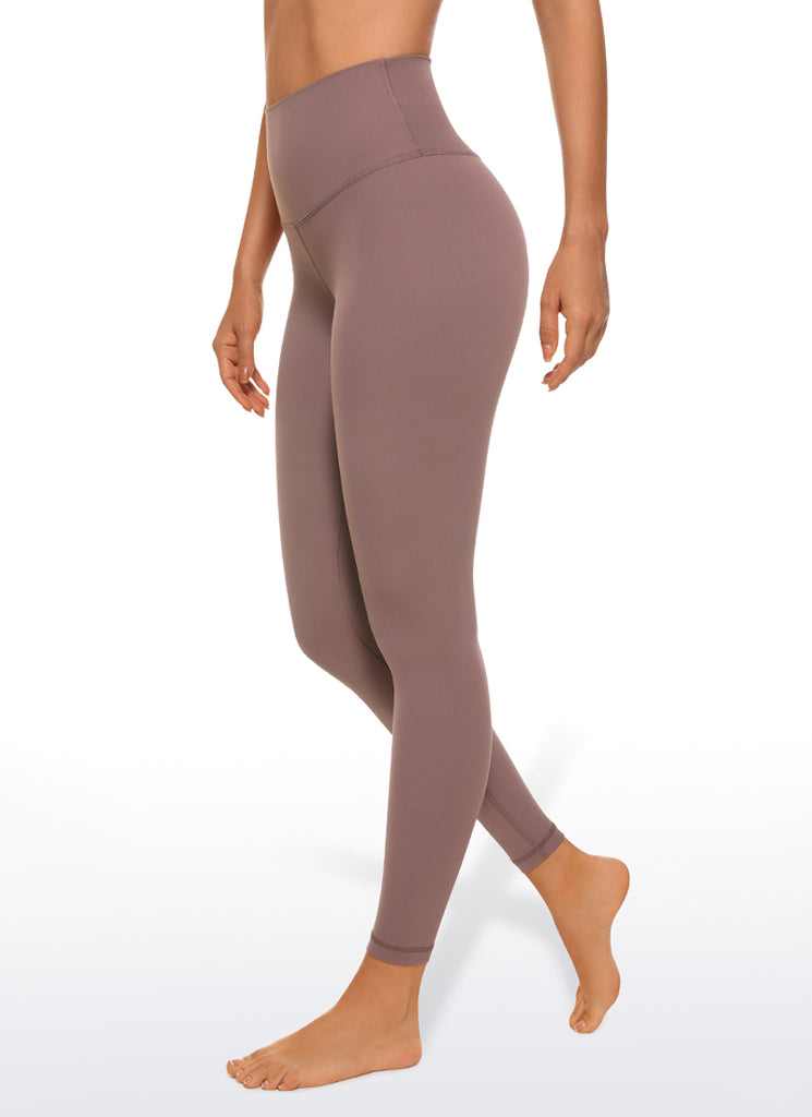 CRZ YOGA Women's Yoga Lounge High Rise Butterluxe Yoga Leggings 25'' Noctilucence Red