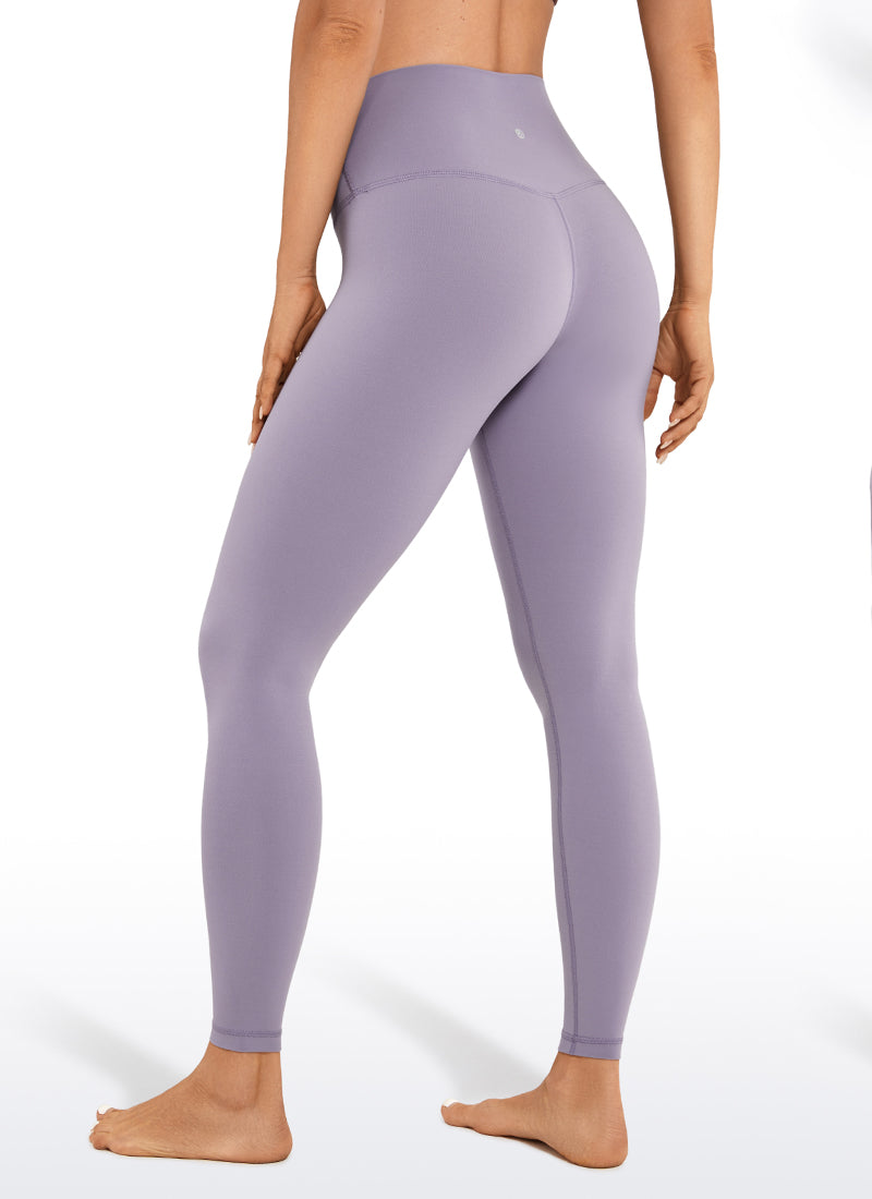 CRZ YOGA Women's Yoga Lounge High Rise Butterluxe Yoga Leggings 25'' Lavender Mist @model_info:N