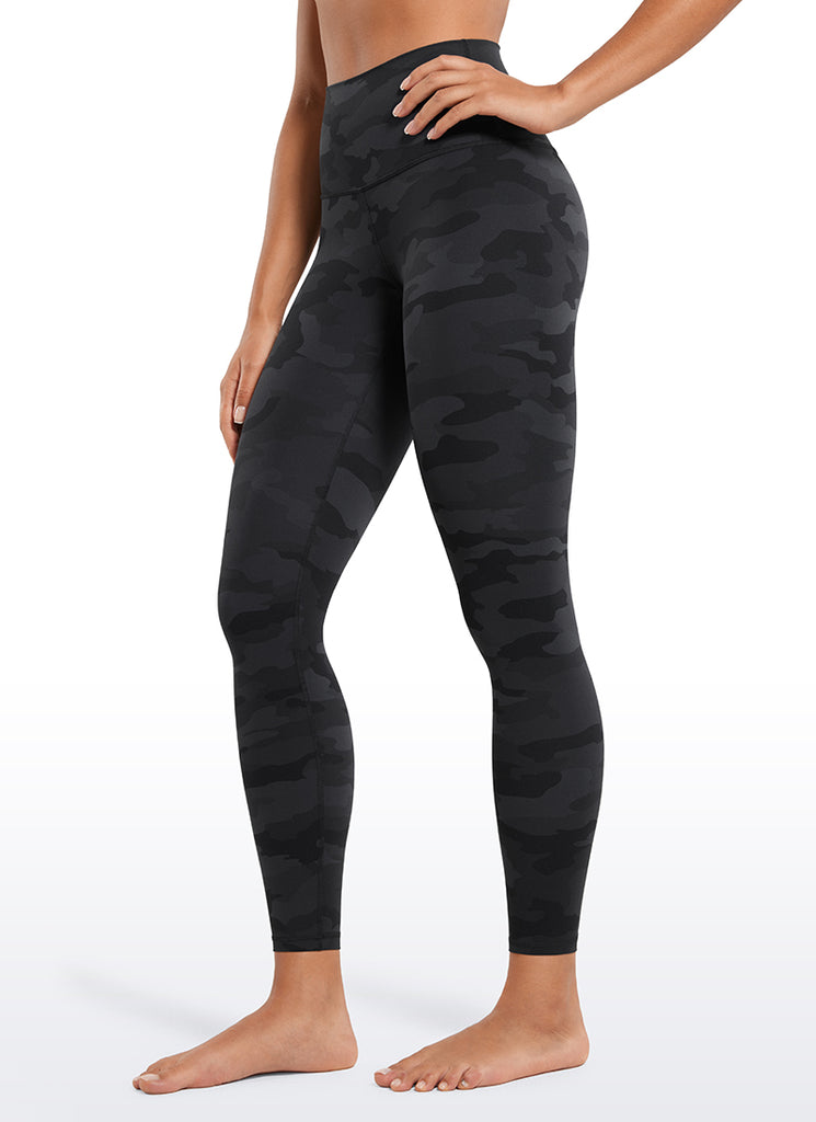 CRZ YOGA Women's Yoga Lounge High Rise Butterluxe Yoga Leggings 25'' Dark Forest Green