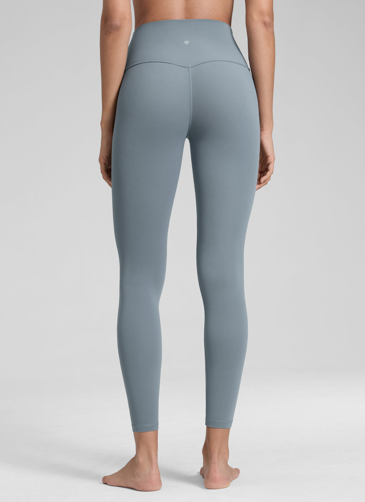CRZ YOGA Women's Yoga Lounge High Rise Butterluxe Yoga Leggings 25'' Belgian Blue @model_info:Jenna