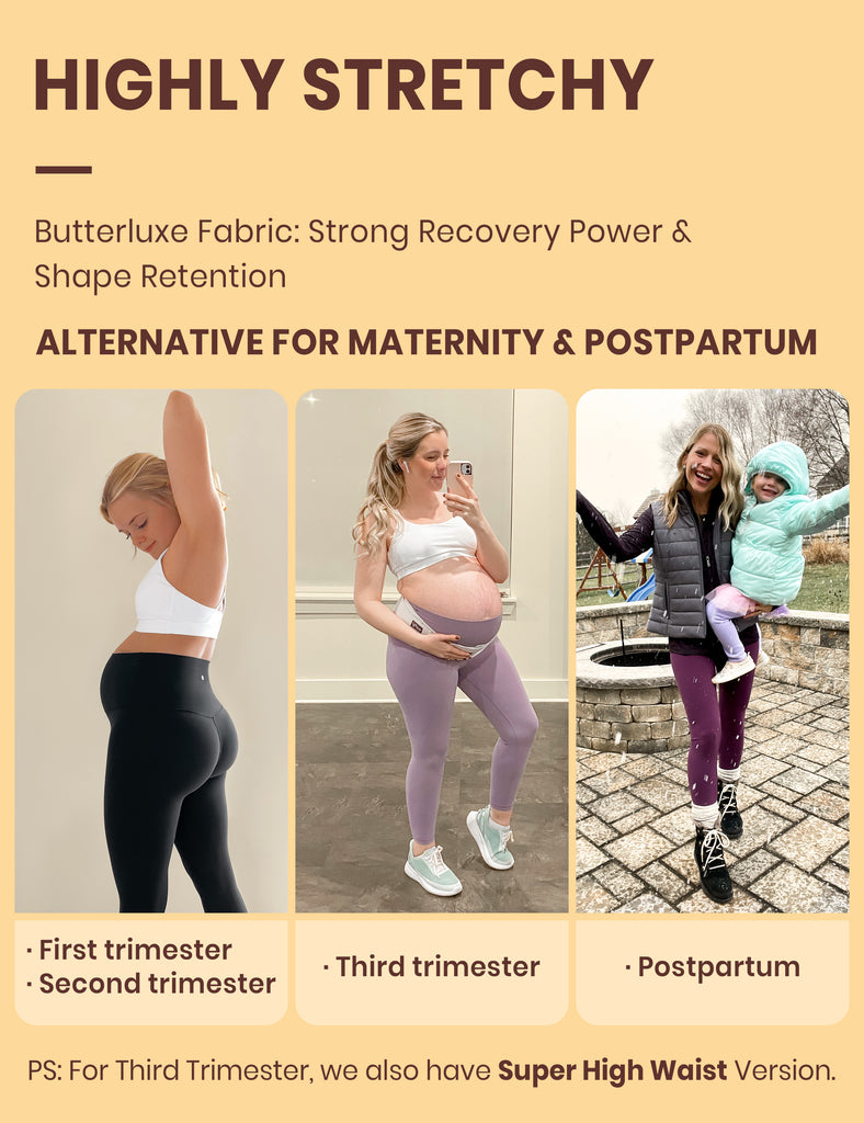 CRZ YOGA Women's Yoga Lounge High Rise Butterluxe Yoga Leggings 28'' Super-sonic Blue