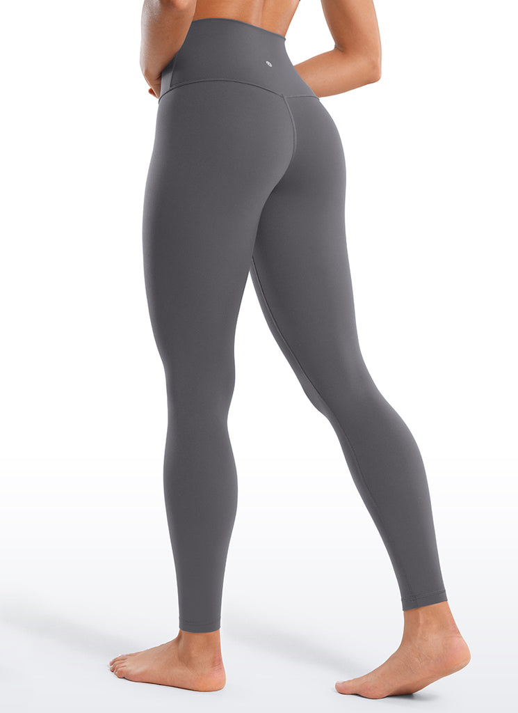 CRZ YOGA Women's Yoga Lounge High Rise Butterluxe Yoga Leggings 28'' Super-sonic Blue