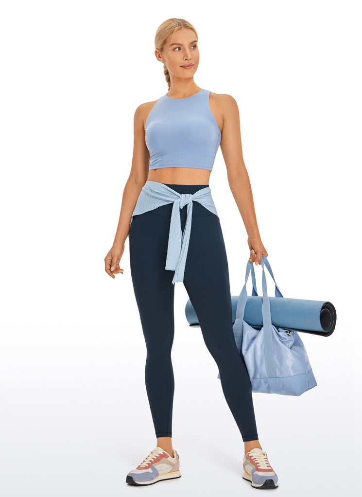 CRZ YOGA Women's Yoga Lounge High Rise Butterluxe Yoga Leggings 28'' Twilight Blue