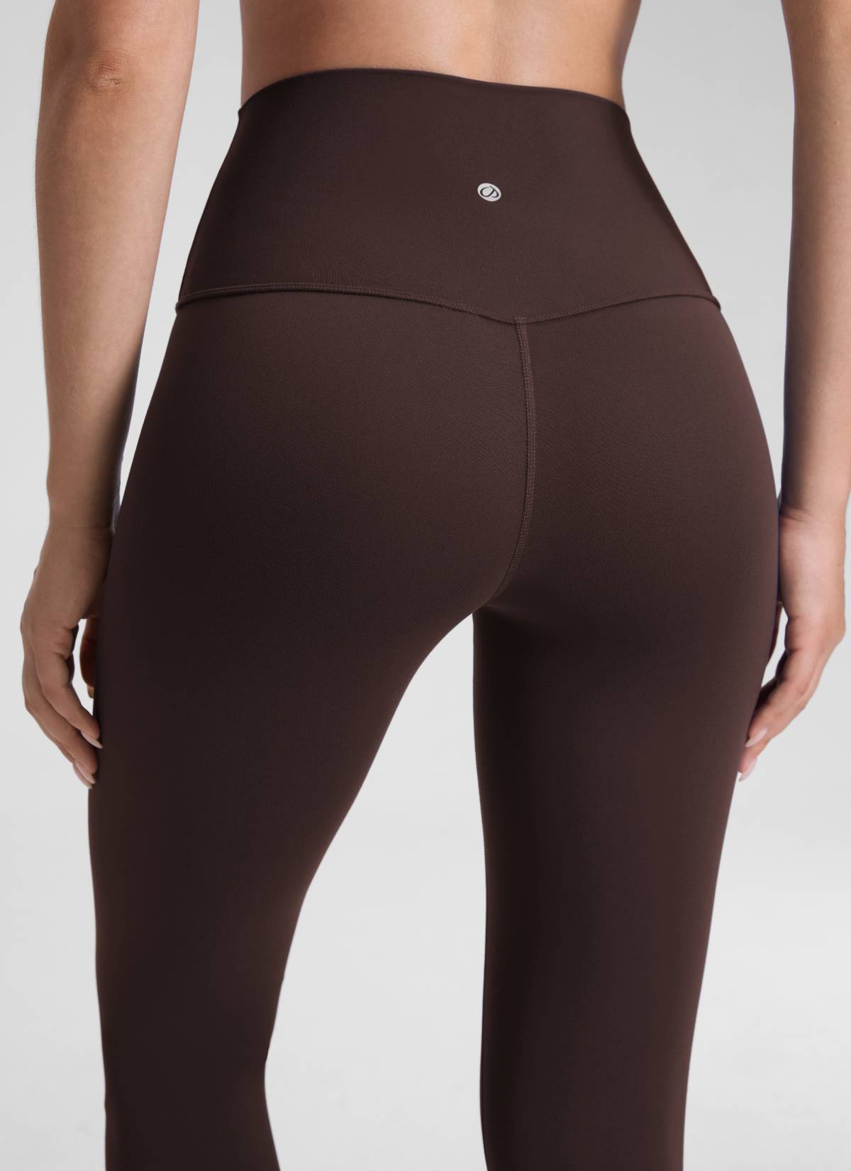 CRZ YOGA Women's Yoga Lounge High Rise Butterluxe Yoga Leggings 28'' Hot Fudge Brown
