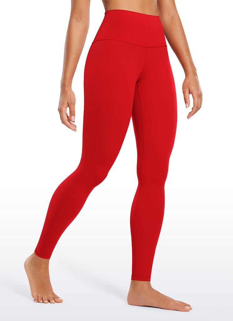 CRZ YOGA Women's Yoga Lounge High Rise Butterluxe Yoga Leggings 28'' Lava Smoke Grey