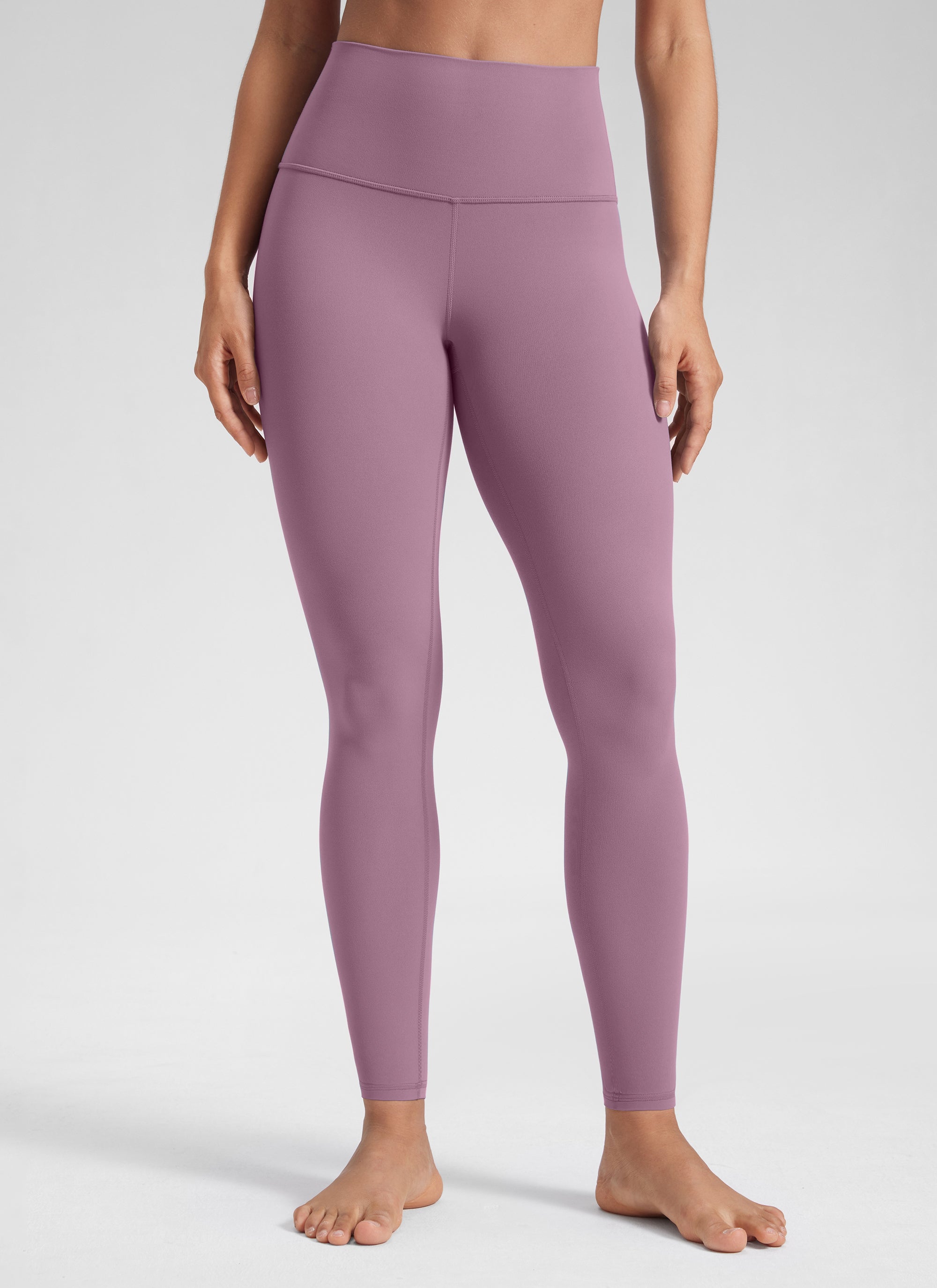 CRZ YOGA Women's Yoga Lounge High Rise Butterluxe Yoga Leggings 28'' Light Lavender