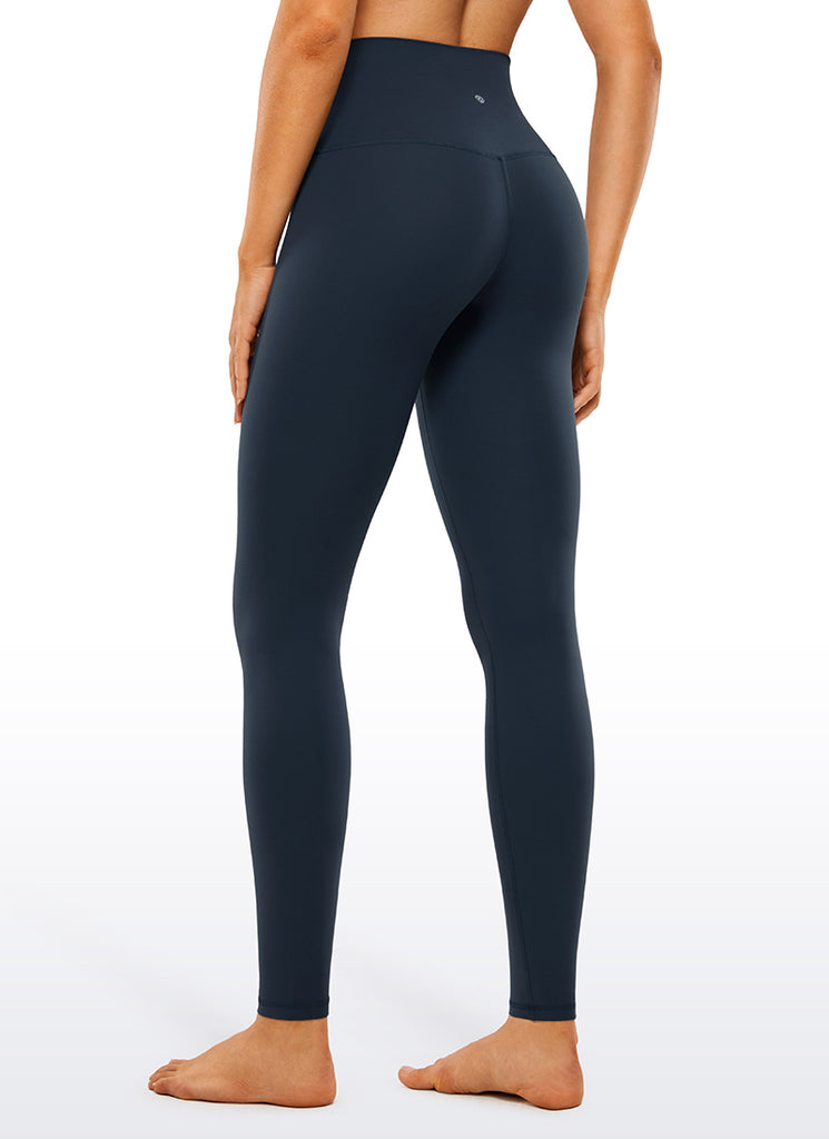 CRZ YOGA Women's Yoga Lounge High Rise Butterluxe Yoga Leggings 30'' Twilight Blue