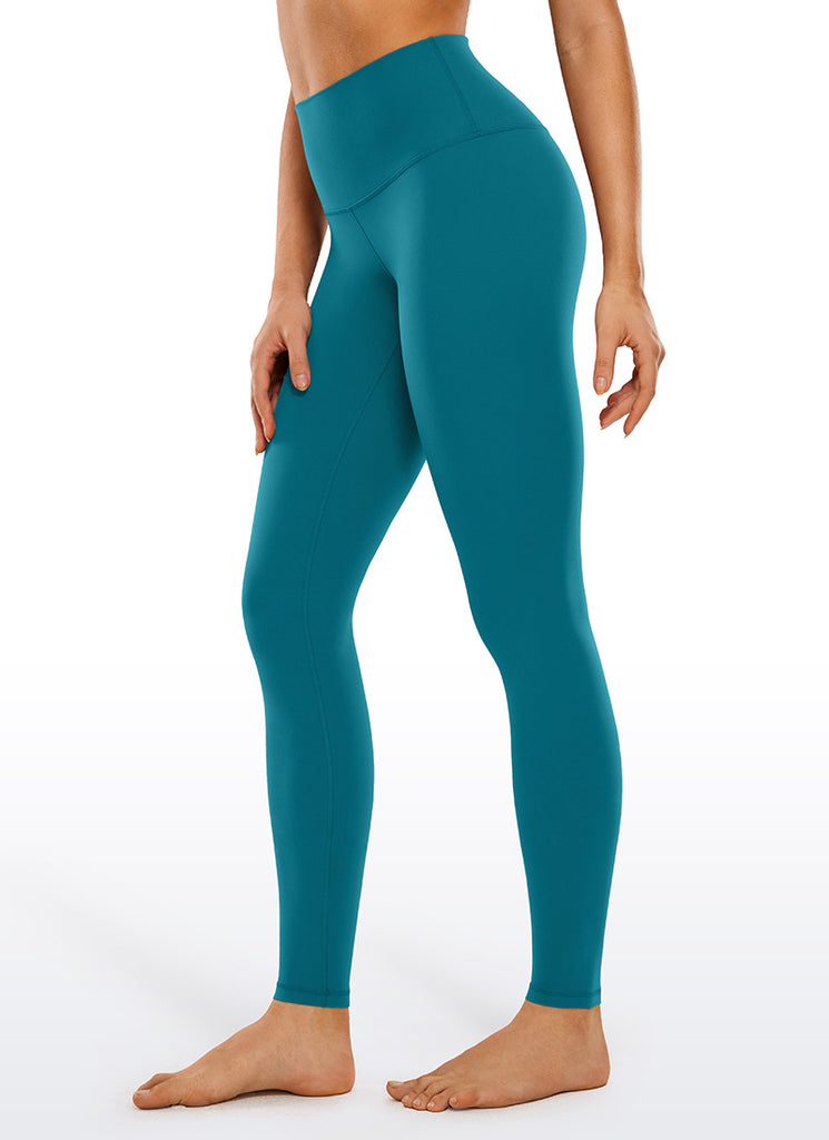 CRZ YOGA Women's Yoga Lounge High Rise Butterluxe Yoga Leggings 30'' True Navy