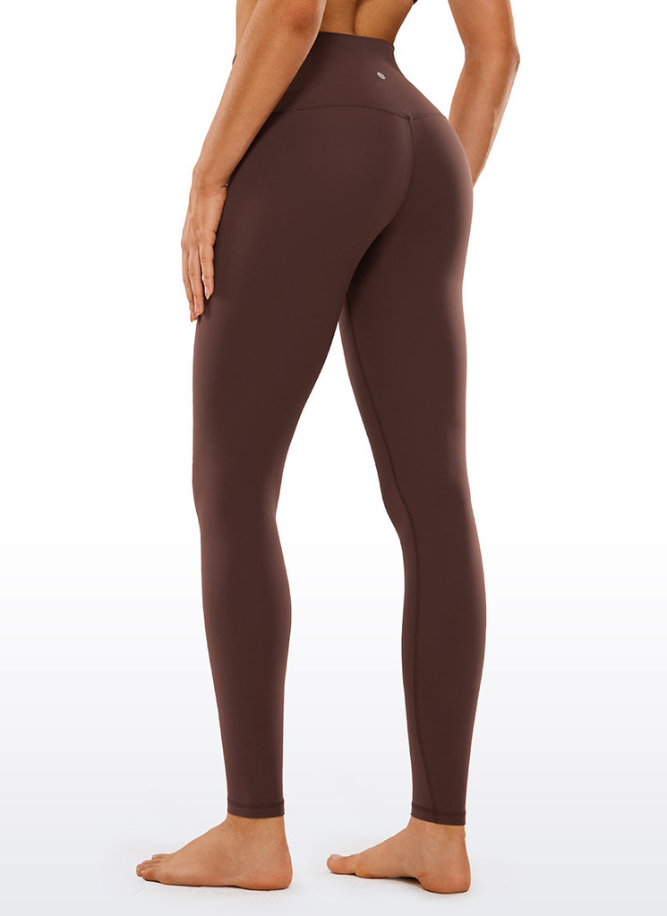 CRZ YOGA Women's Yoga Lounge High Rise Butterluxe Yoga Leggings 30'' Melanite