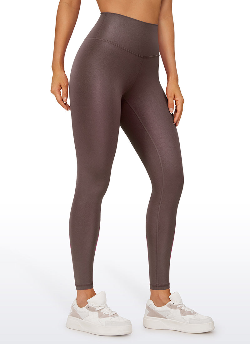 Matte Faux Leather Legging 28''
