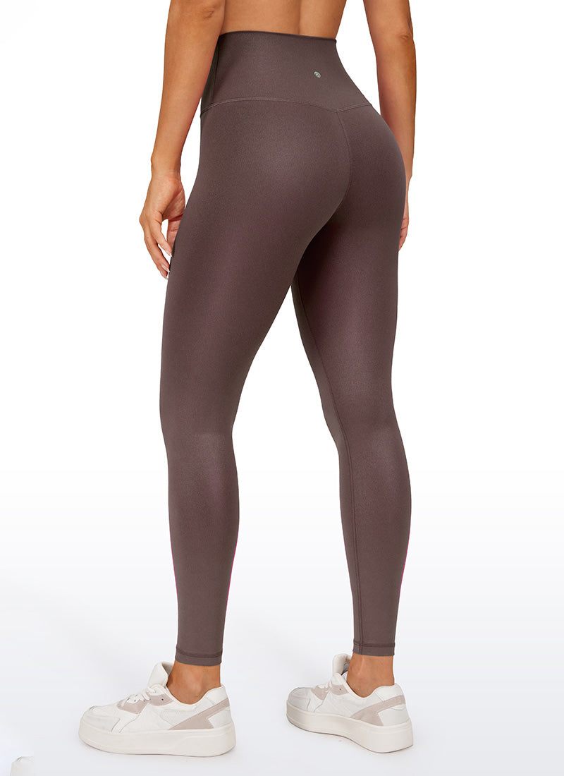 Matte Faux Leather Legging 28''