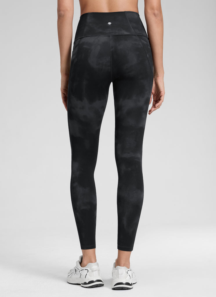 CRZ YOGA Women's Yoga Lounge High Rise Butterluxe Pocket Leggings 25'' True Navy