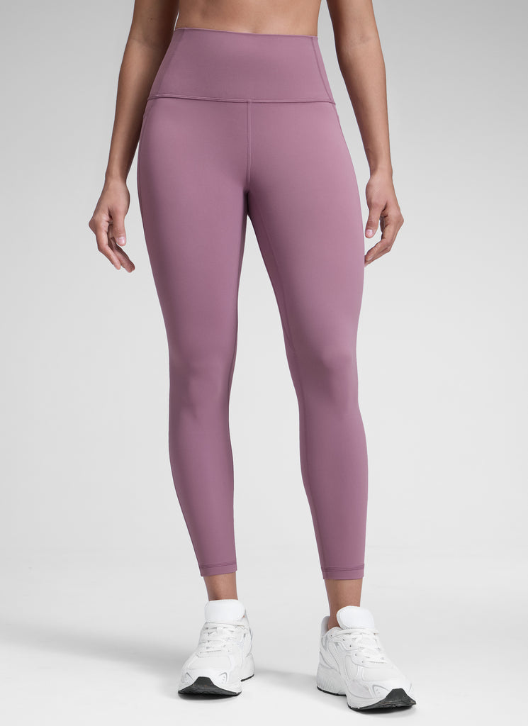 CRZ YOGA Women's Yoga Lounge High Rise Butterluxe Pocket Leggings 25'' Wild Indigo