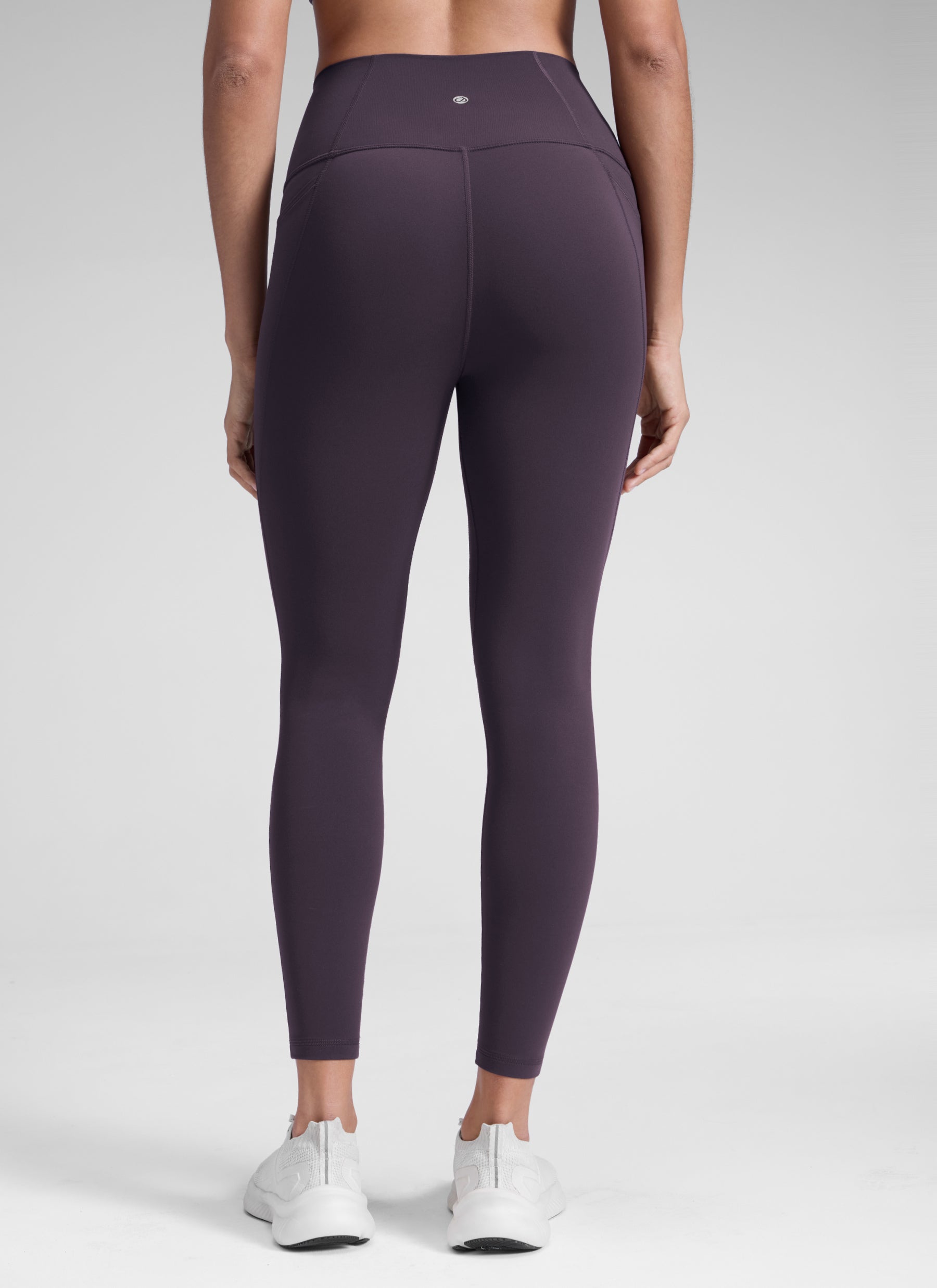 CRZ YOGA Women's Yoga Lounge High Rise Butterluxe Pocket Leggings 25'' Atmosphere Purple
