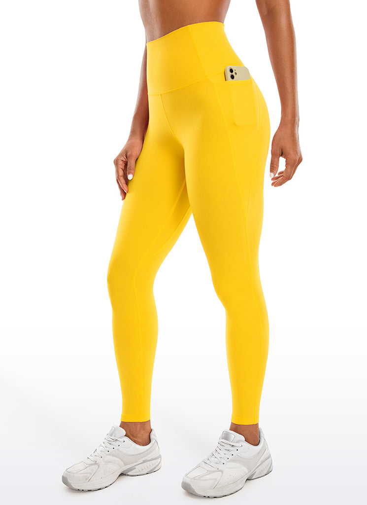 CRZ YOGA Womens Butterluxe Pockets Workout Leggings 28" Stelindigo