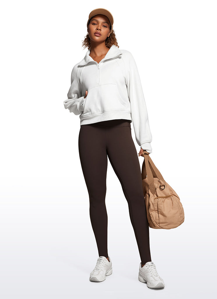 CRZ YOGA Womens Butterluxe Pockets Workout Leggings 30" True Navy