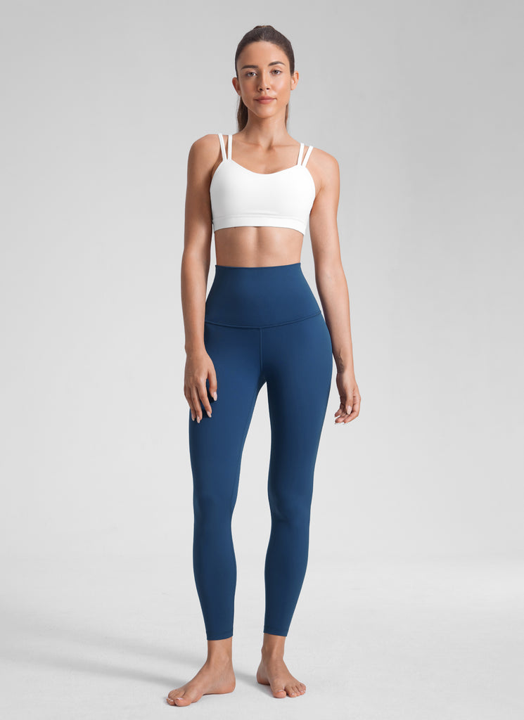 CRZ YOGA Women's Lounge Super High Rise Butterluxe Yoga Leggings 25'' French Navy