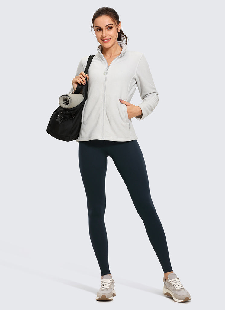 CRZ YOGA Women's Yoga High Rise Air Feeling Yoga Leggings 28'' Black