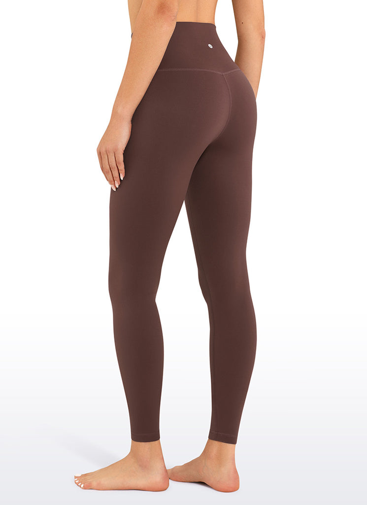 CRZ YOGA Women's Yoga High Rise Air Feeling Yoga Leggings 28'' Spiced Chai