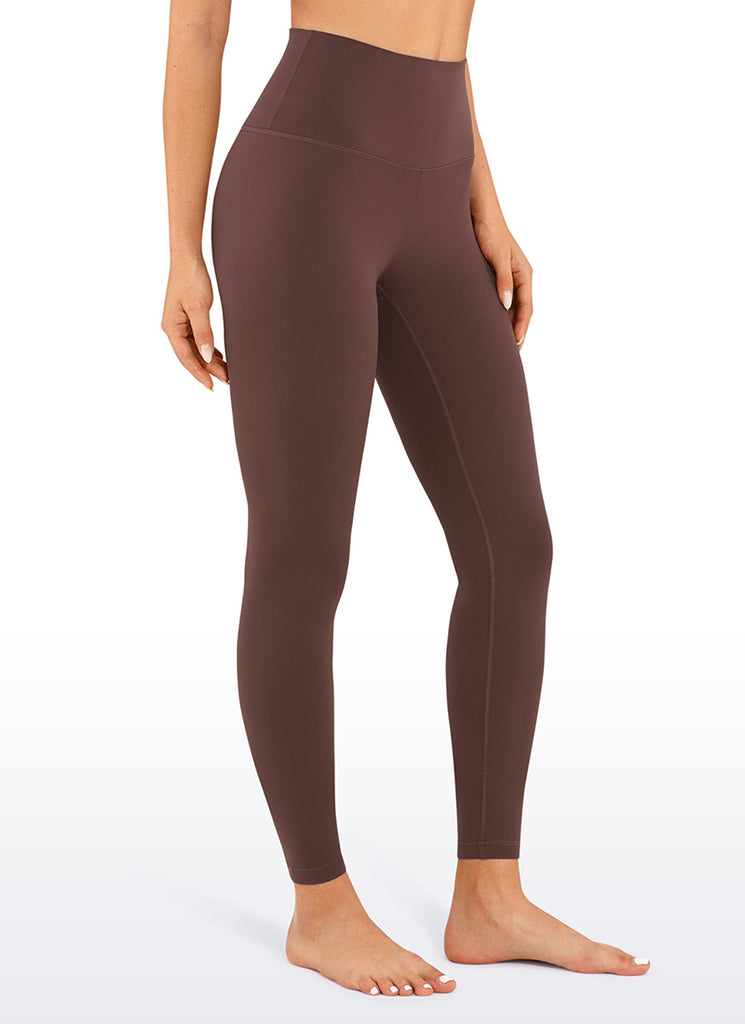 CRZ YOGA Women's Yoga High Rise Air Feeling Yoga Leggings 28'' Spiced Chai