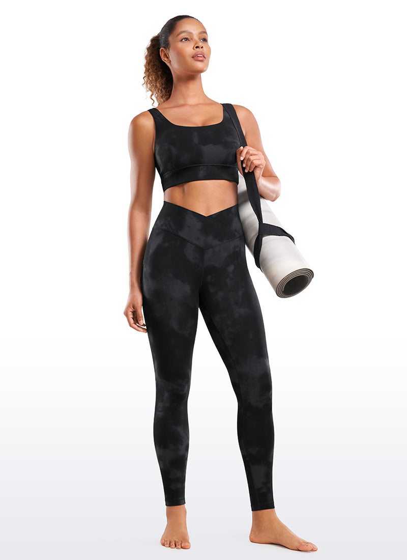 Butterluxe Yoga Leggings 28''- V Cross Waist