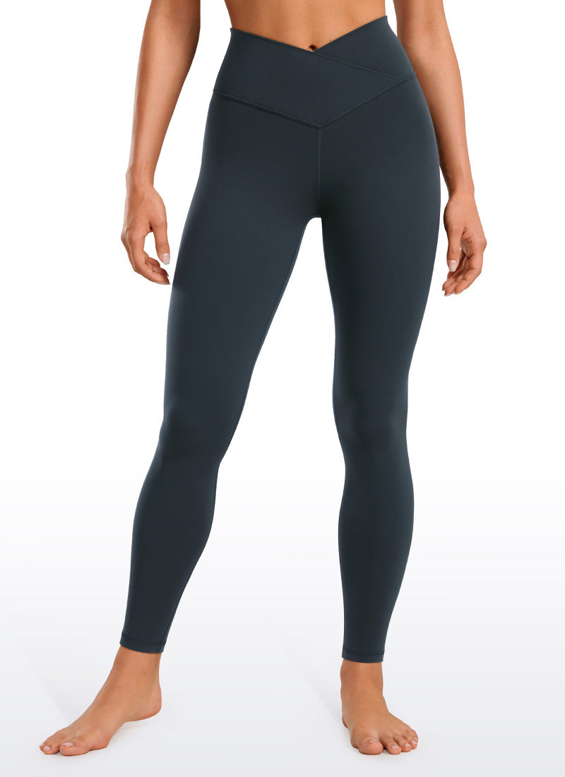 Butterluxe Yoga Leggings 28''- V Cross Waist