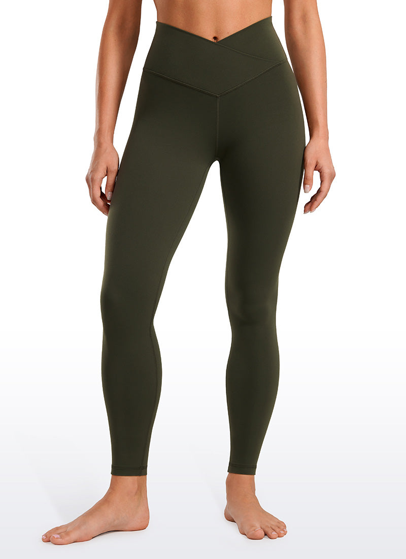 Butterluxe Yoga Leggings 28''- V Cross Waist