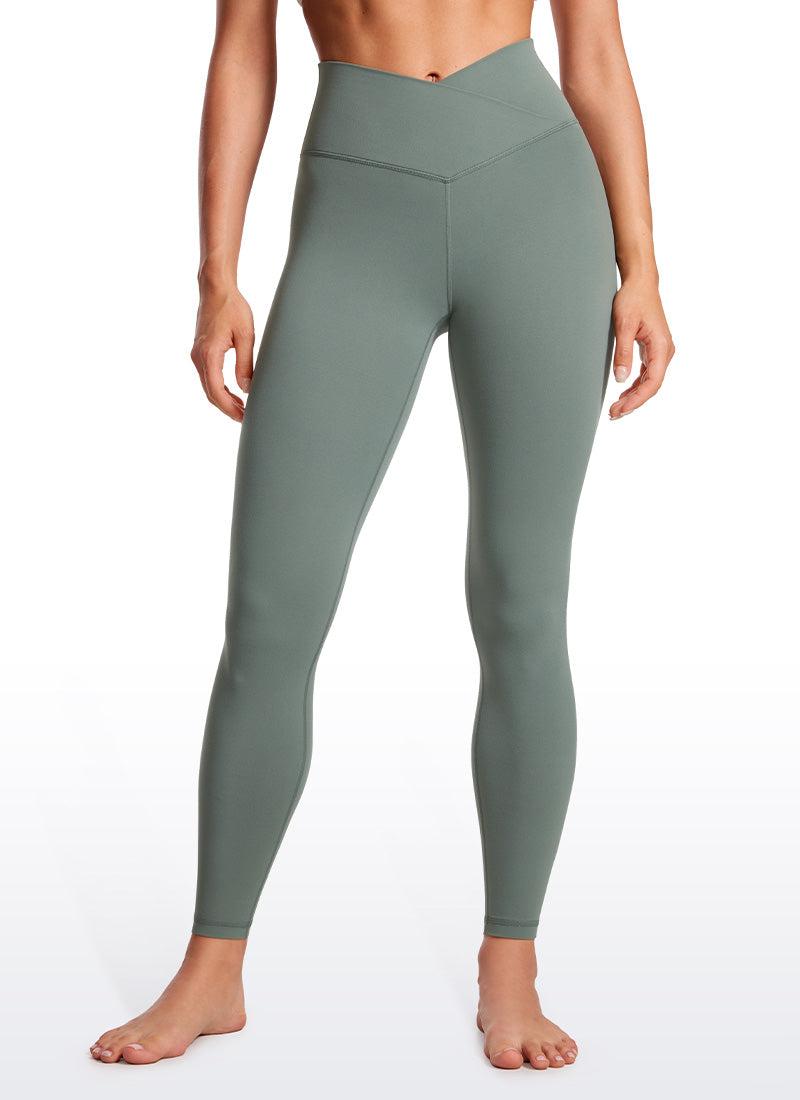 Butterluxe Yoga Leggings 28''- V Cross Waist