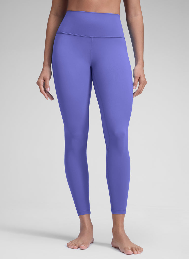 CRZ YOGA Women's Yoga Train High Rise Brushed Nakedfeel Leggings 25'' Mystic Violet