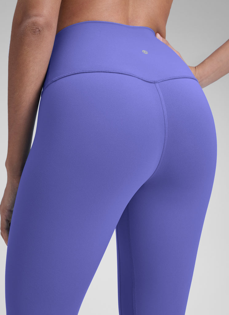CRZ YOGA Women's Yoga Train High Rise Brushed Nakedfeel Leggings 25'' Mystic Violet