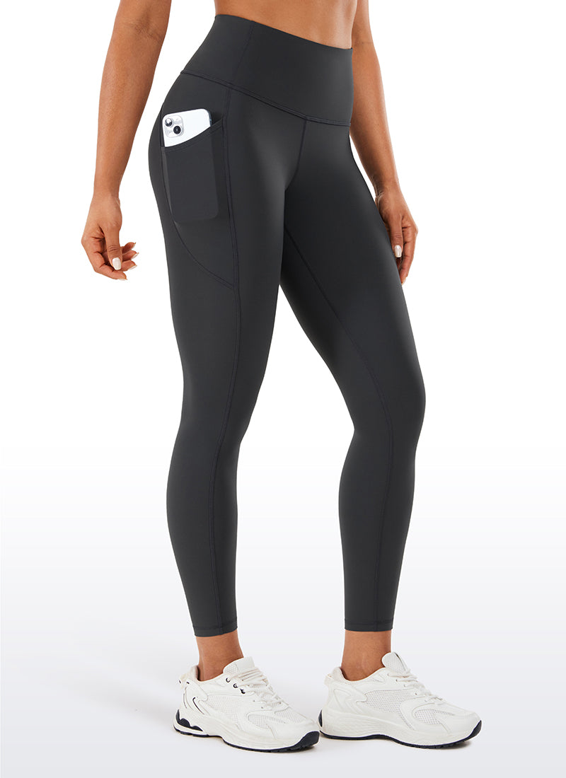 CRZ YOGA Women's Train High Rise Brushed Nakedfeel Pocket Legging