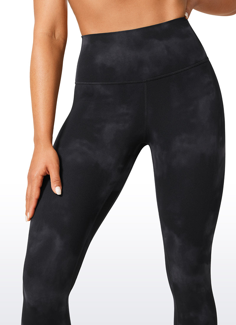 CRZ YOGA Women's Workout High Rise Butterlift Yoga Leggings 25'' Black