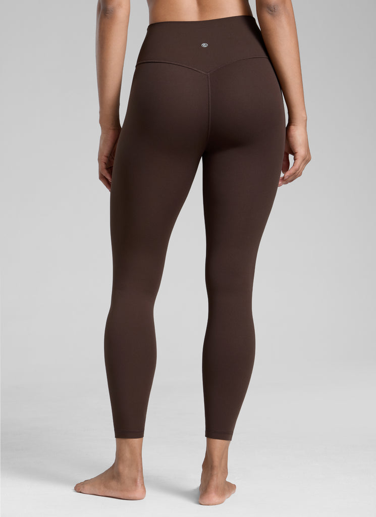CRZ YOGA Women's Workout High Rise Butterlift Yoga Leggings 25'' Hot Fudge Brown