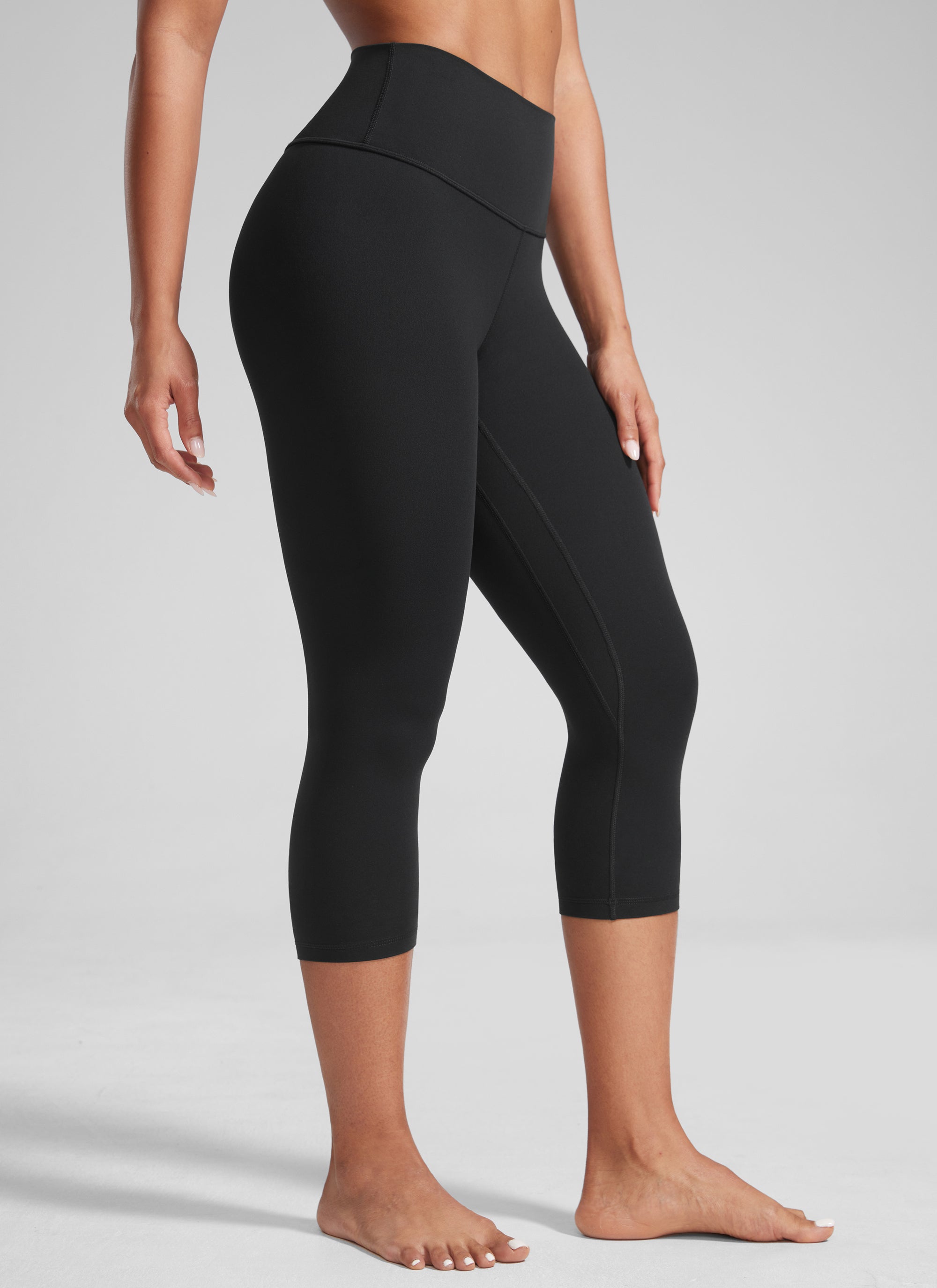 CRZ YOGA Women's High Waisted Capris Workout Leggings 21
