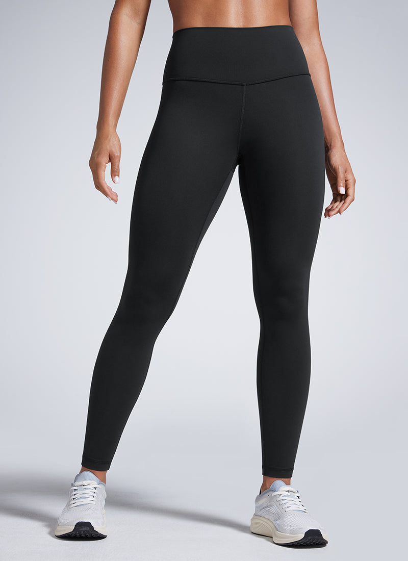 CRZ YOGA Women's Workout High Rise Butterbreeze Training Leggings 28'' Black
