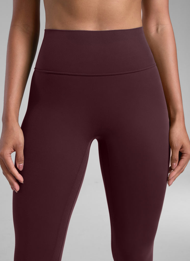 CRZ YOGA Women Butterlift High Rise Scrunch Butt Legging No Front Seam Ripe Plum