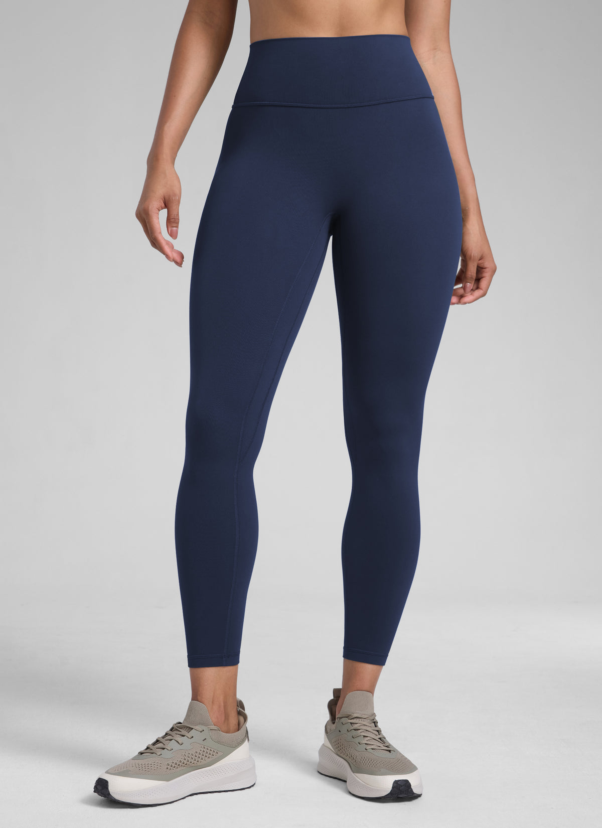 CRZ YOGA Women Butterlift High Rise Scrunch Butt Legging No Front Seam Club Blue @model_info:S1