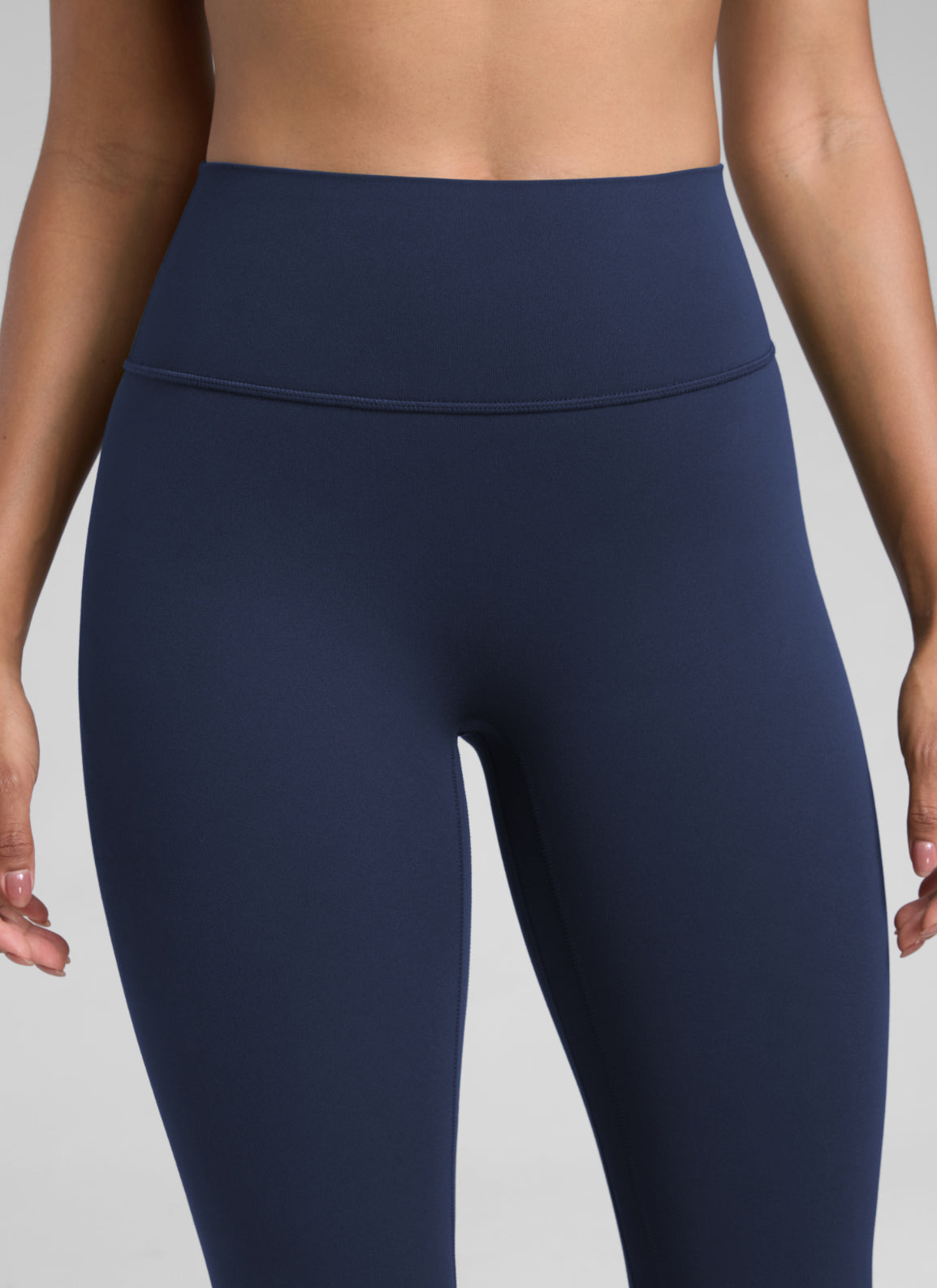 CRZ YOGA Women Butterlift High Rise Scrunch Butt Legging No Front Seam Club Blue @model_info:S3