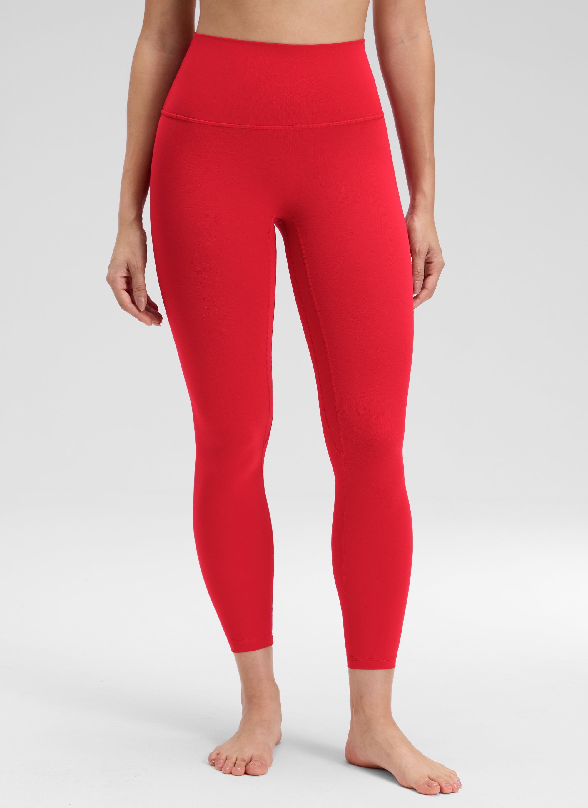 CRZ YOGA Women's Butterluxe Yoga High Rise No Front Seam Legging 25'' Mysterious Grey