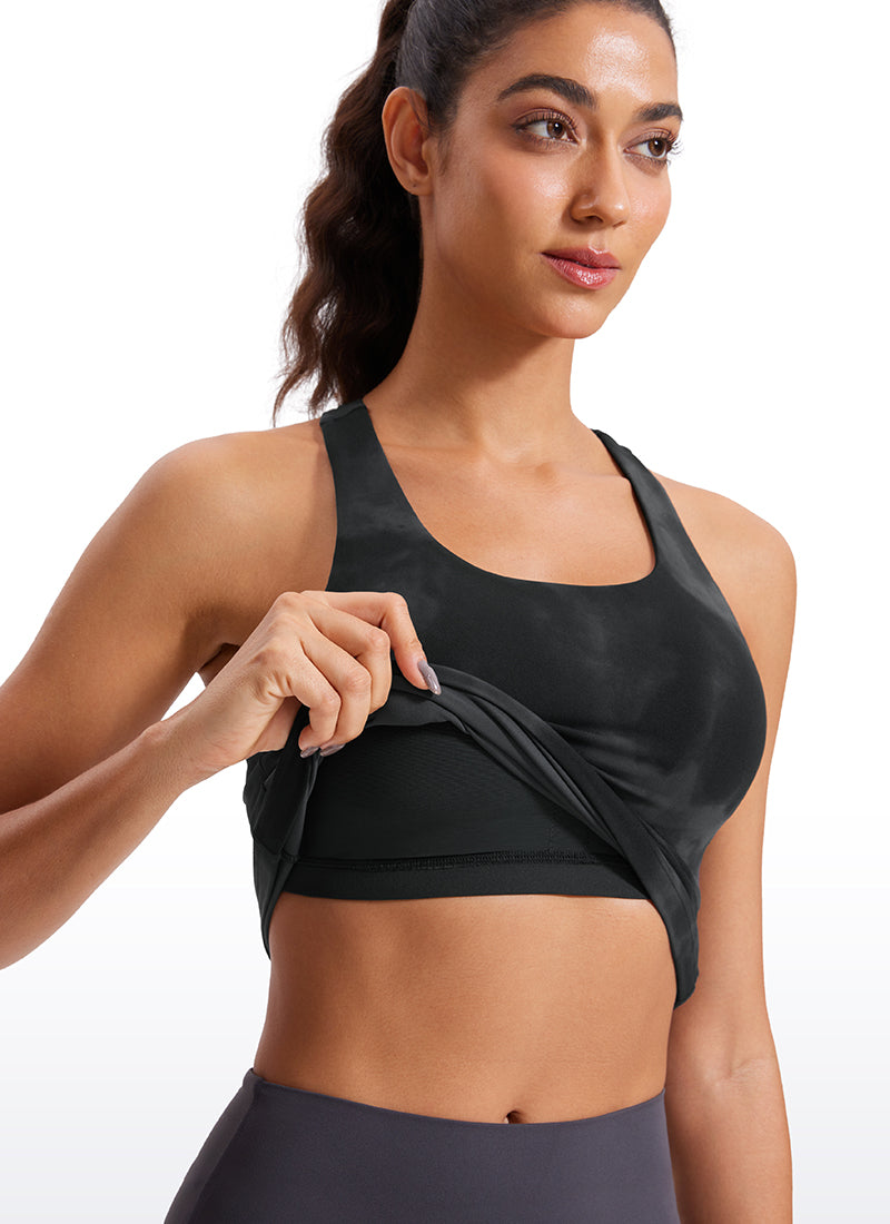 Butterluxe Waist Length Built in Bra Tank