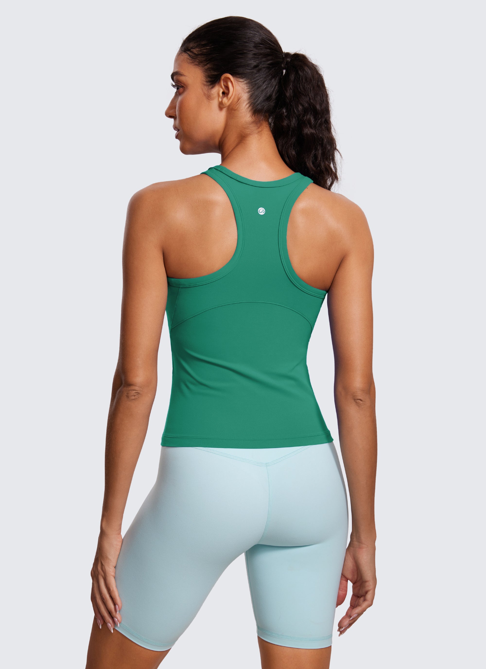 Butterluxe Waist Length  Racerback Tank