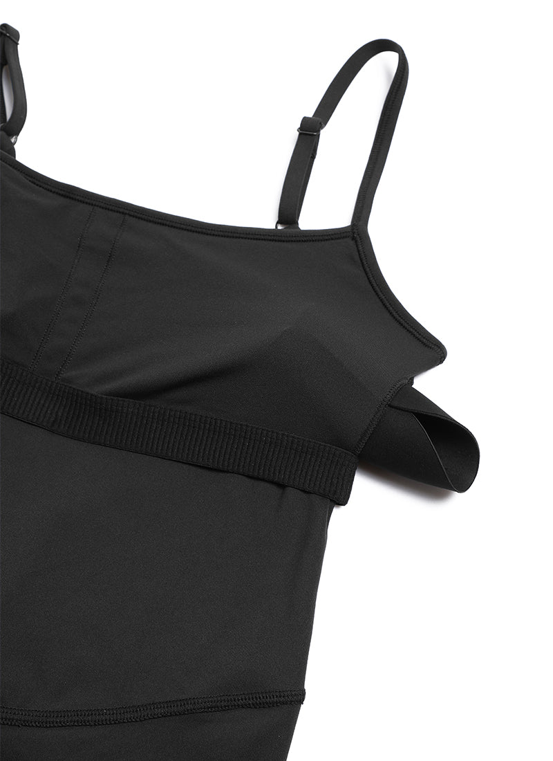 Butterluxe Thin Strap Short Bodysuit 4''