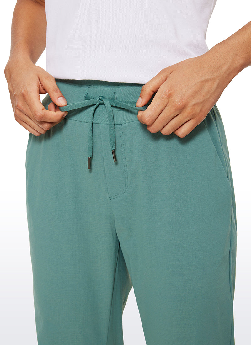 CRZ YOGA Women's Hiking Casual Relaxed Fit Ripstop Jogger Pockets 28'' Juniper