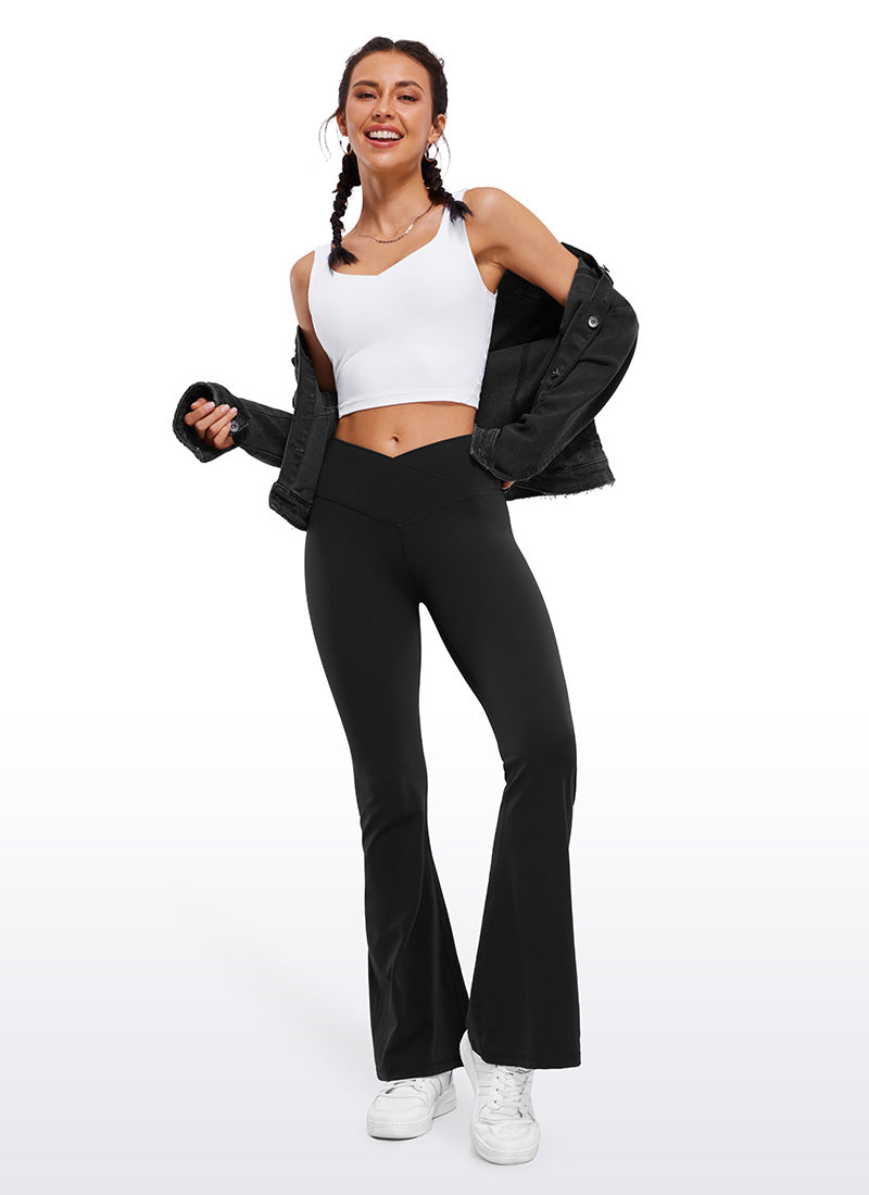 Butterluxe Crossover Flare Legging 31''