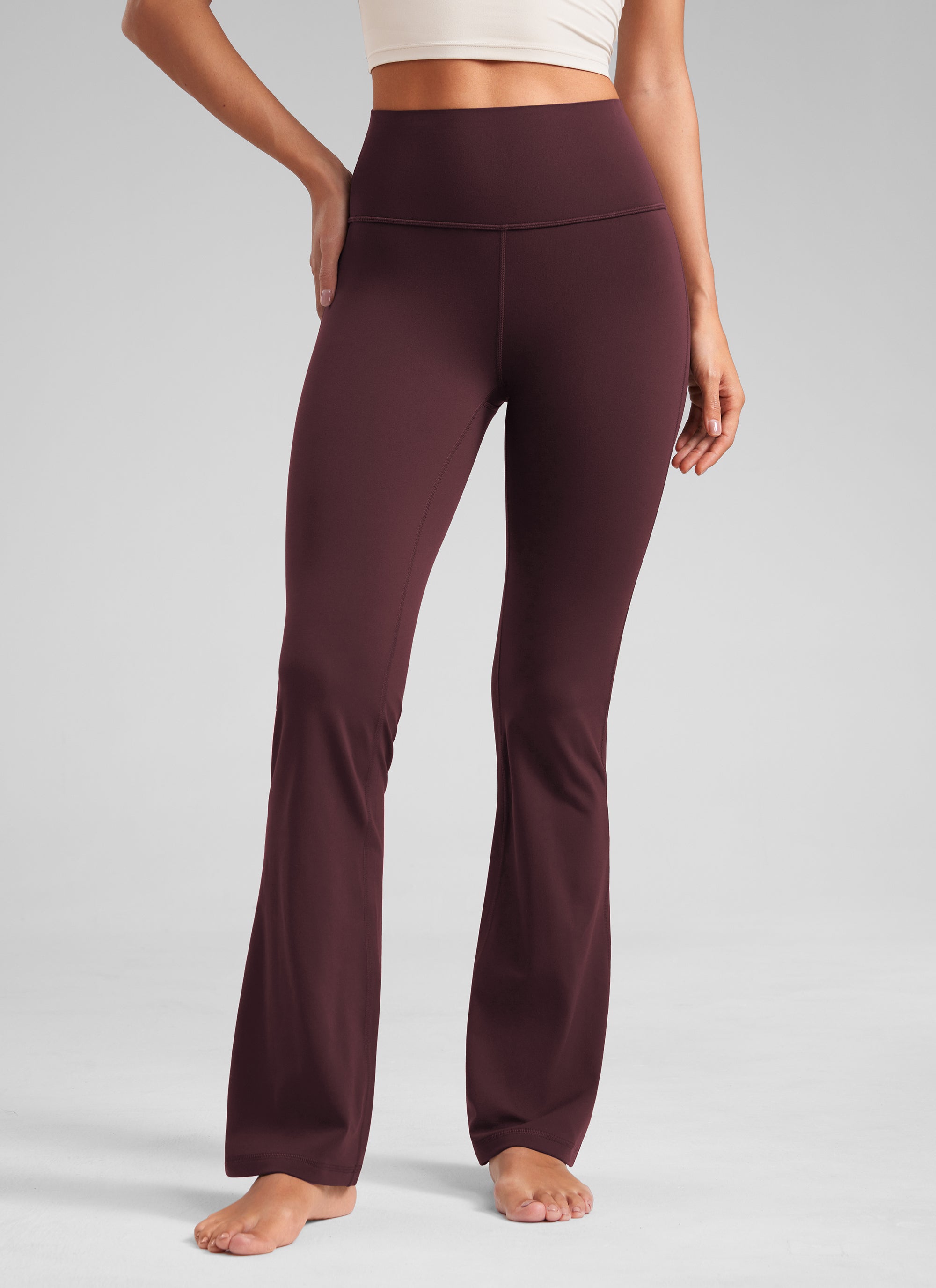 CRZ YOGA Women's Butterluxe High Waist Flare Leg Bootcut Leggings 32
