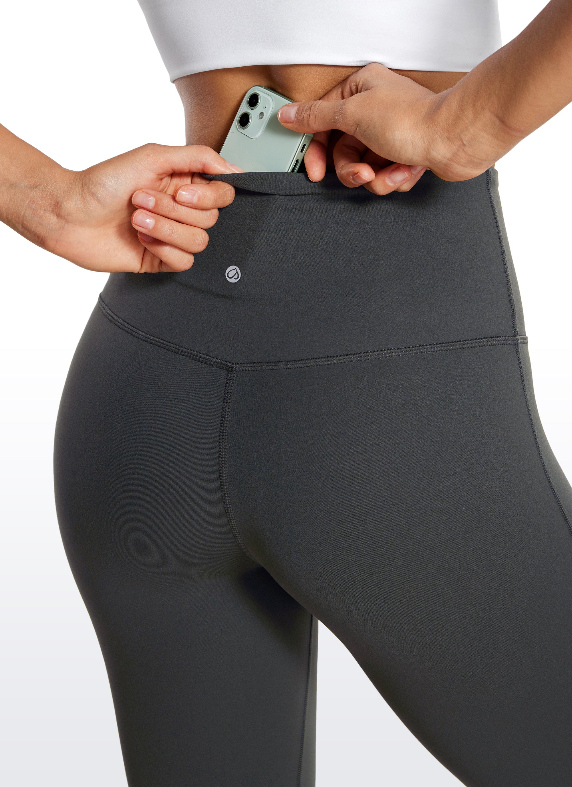 CRZ YOGA Women's Butterluxe High Waist Flare Leg Bootcut Leggings 32